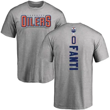 Men's Ryan Fanti Edmonton Oilers Backer T-Shirt - Ash