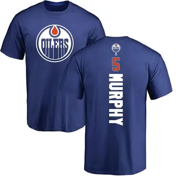 Youth Connor Murphy Edmonton Oilers Backer T-Shirt - Royal
