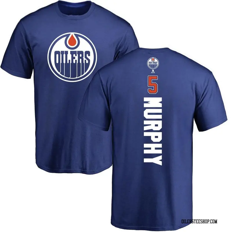 Youth Connor Murphy Edmonton Oilers Backer T-Shirt - Royal