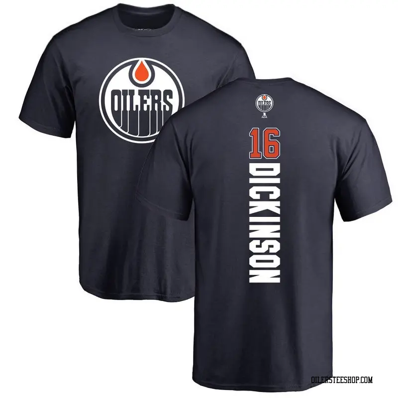Youth Jason Dickinson Edmonton Oilers Backer T-Shirt - Navy