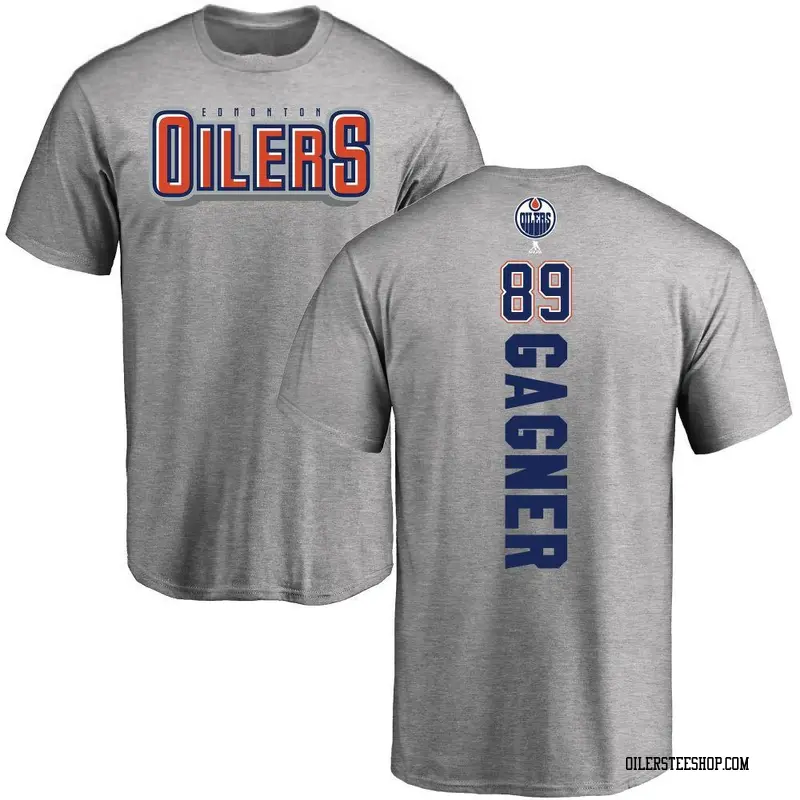 Youth Sam Gagner Edmonton Oilers Backer T-Shirt - Ash